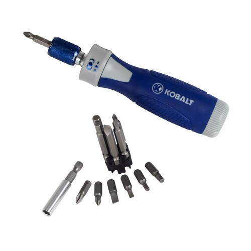 Kobalt 13-Piece 2-in Ratcheting Multi-Bit Screwdriver at Lowes.com