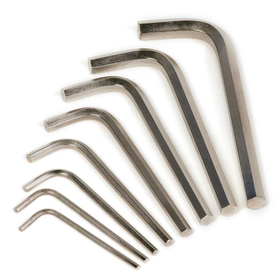 Project Source PS-8M-HKS Assorted Metric 8 -Pieces Hex key set