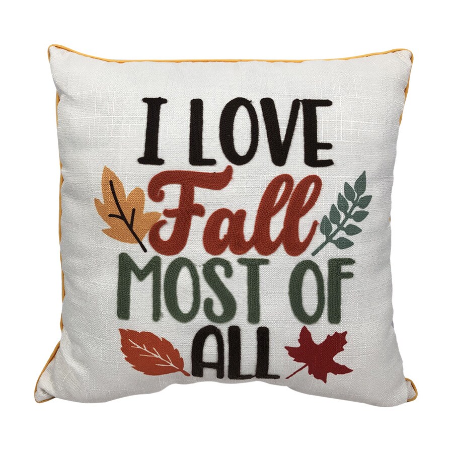 lowes fall pillows