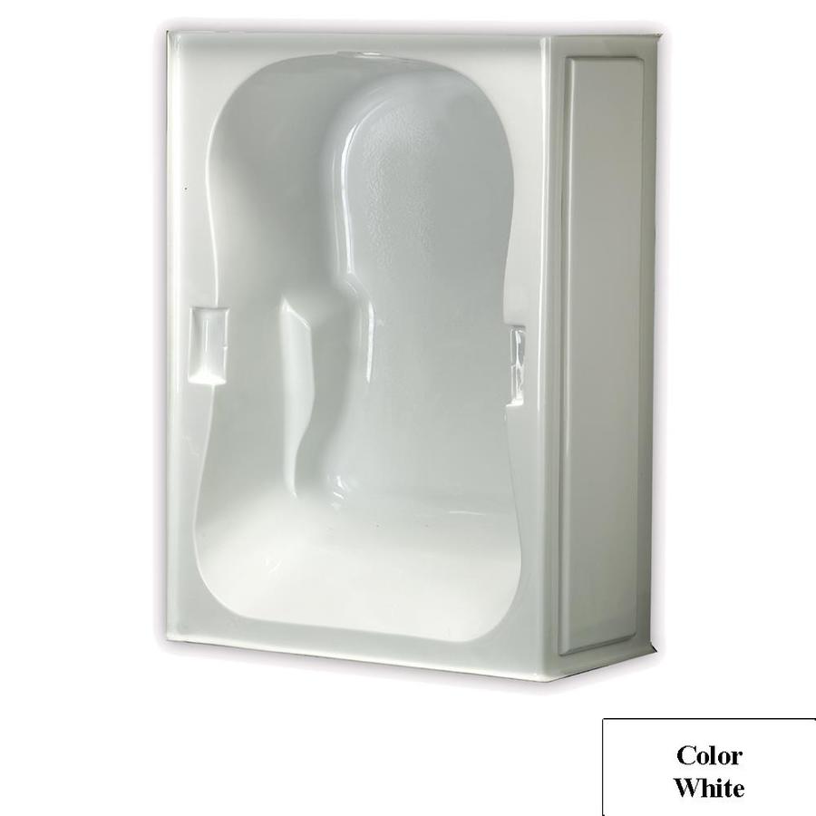 Bathtubs At Com Laurel Mountain Hourglass Trade Acrylic Skirted Bathtub With Left Hand Drain Common