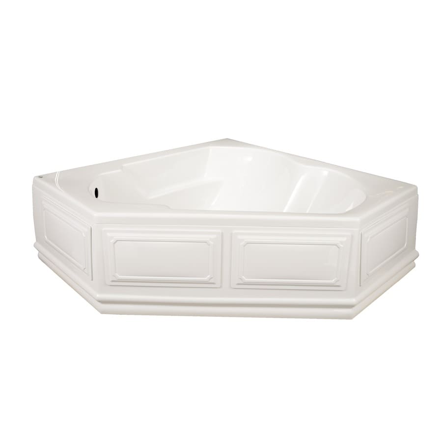 Dual Corner Plus Skirted Bathtubs At Lowes Com   843936044577 