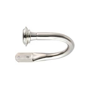 Lumi HoldbackBrushed Nickel 4-pack 4-Pack Brushed Nickel Curtain Holdbacks