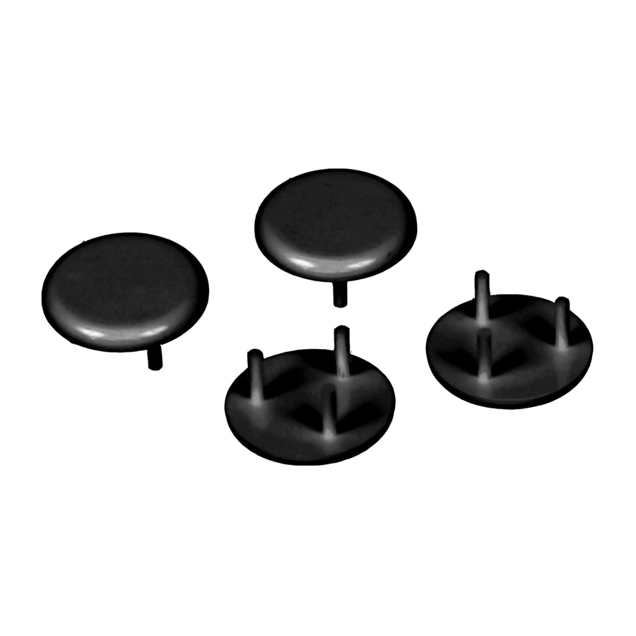 Fiberon ADA Rail End Cap 4pk Black at