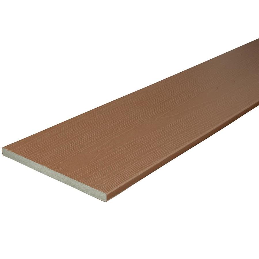 Fiberon (Actual: 11.25-in x 12-in) Composite Deck Stair Riser at Lowes.com