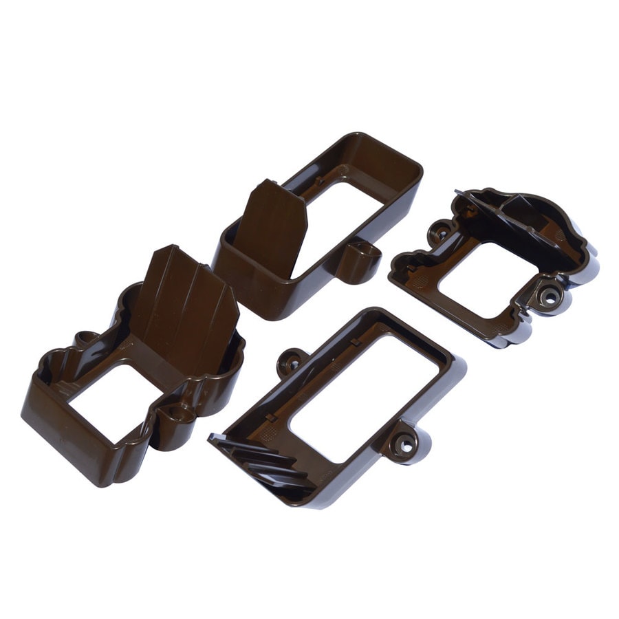 Shop Fiberon 2Pair Dark Walnut Classic Stair Bracket at