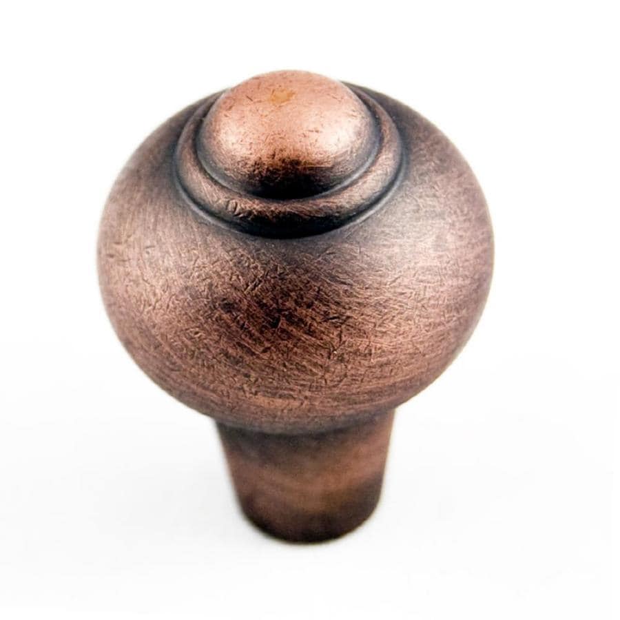RK International Distressed Copper Round Knob at