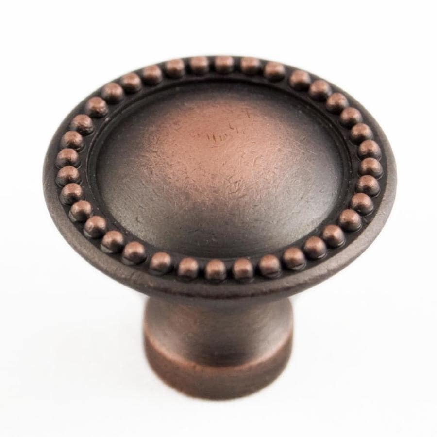 RK International Distressed Copper Round Knob at