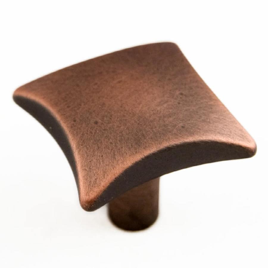 Shop RK International Distressed Copper Square Knob at