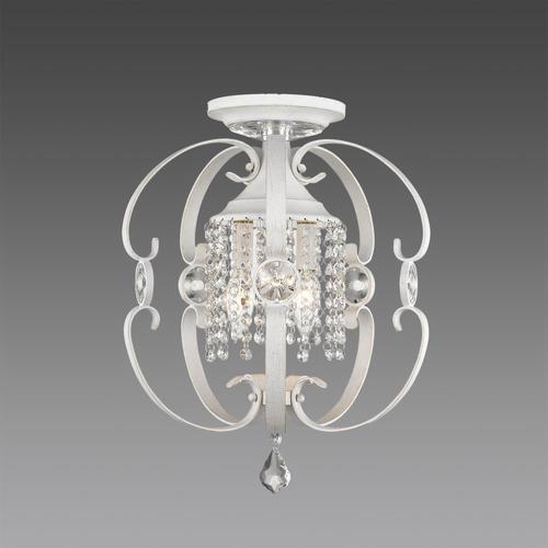 Golden Lighting Ella 13 5 In French White Glam Incandescent Semi Flush Mount Light The Department At Com - Enchanted Pendant Led Light Fixture Golden Lighting Ella 13 5 In French White Glam Incandescent Semi Flush Mount Light The Department At Com - Enchanted Pendant Led Light Fixture