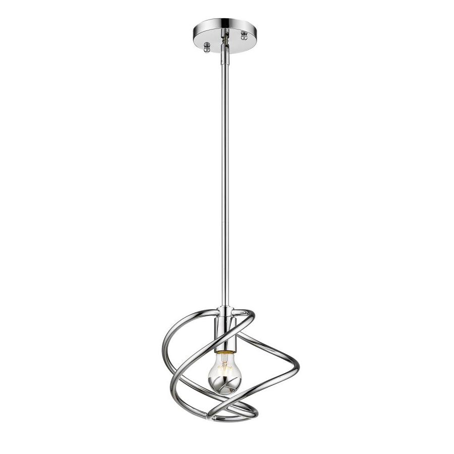 Golden Lighting Cosmic Chrome Pendant Light Modern Contemporary