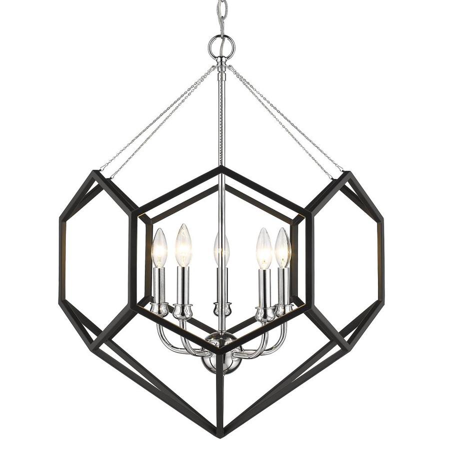 Golden Lighting Damina 5 Light Chrome Modern Contemporary