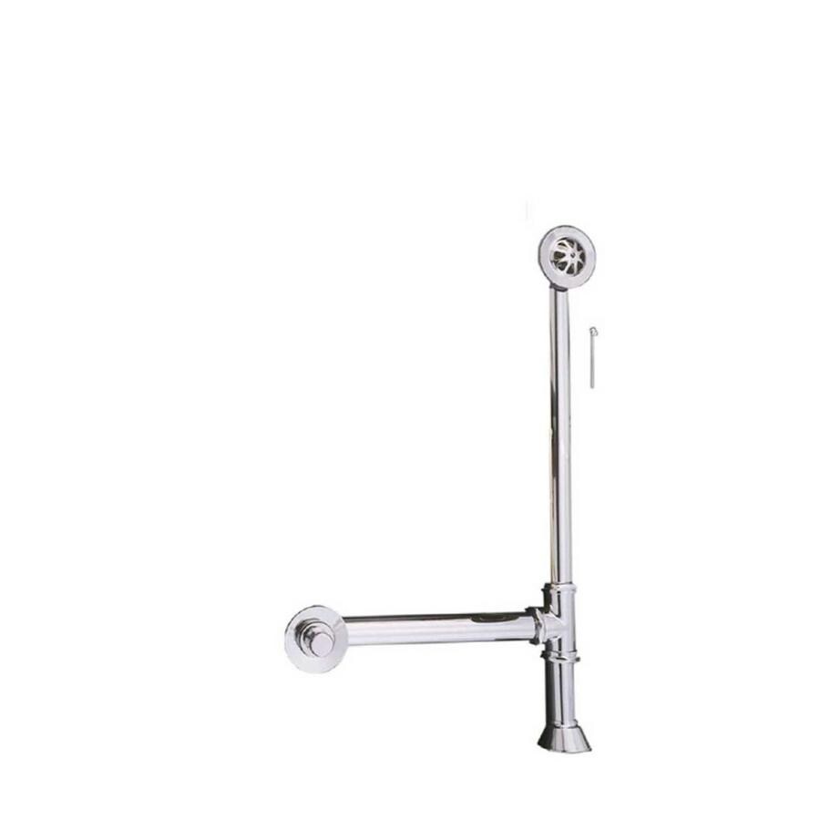 Sign of the Crab P0007BEC 1-1/2-in Chrome Lift and Turn with Brass Pipe