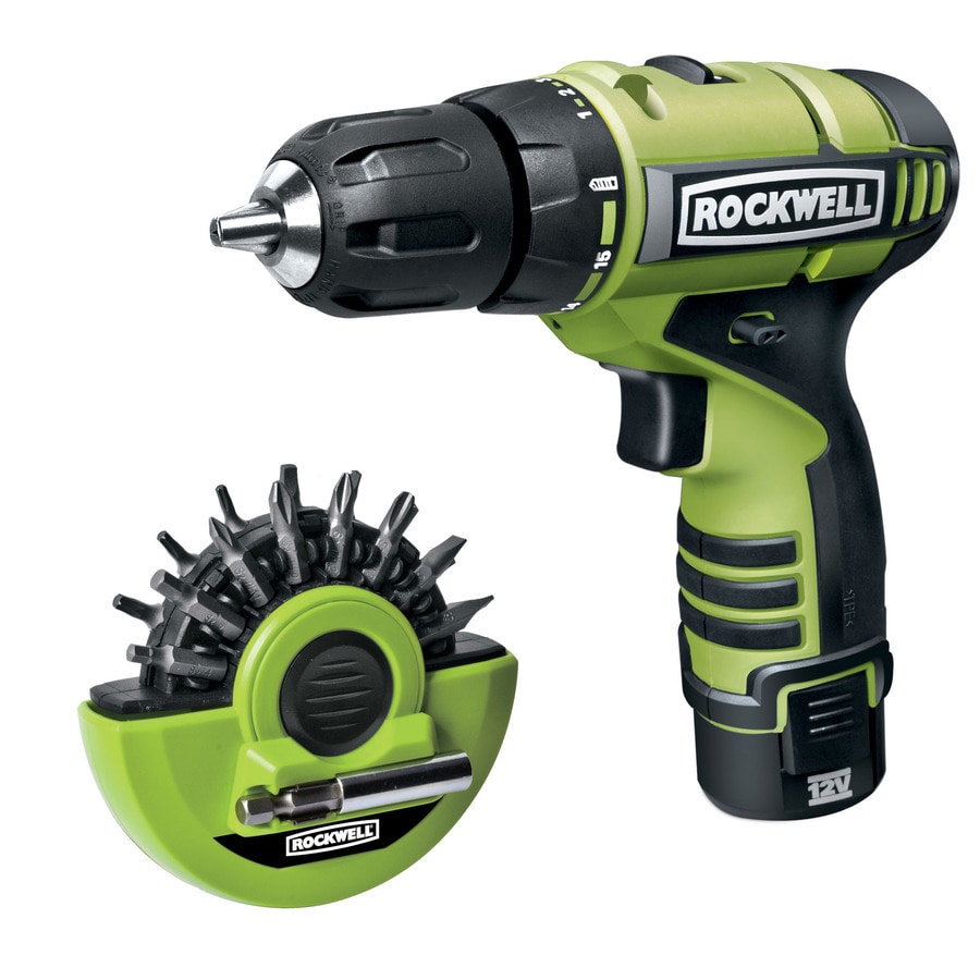 ROCKWELL 12-Volt 3/8-in Cordless Drill (Charger Included) in the Drills ...