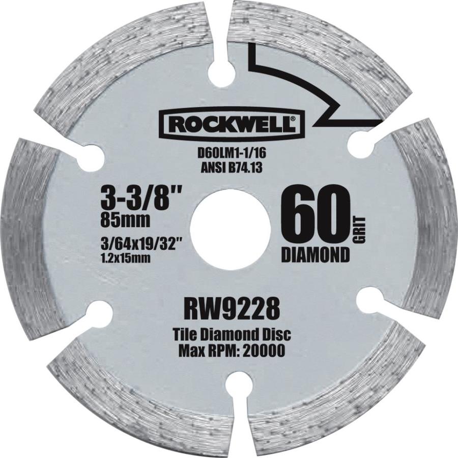 ROCKWELL 3-3/8-in Continuous Diamond Circular Saw Blade in the Circular ...