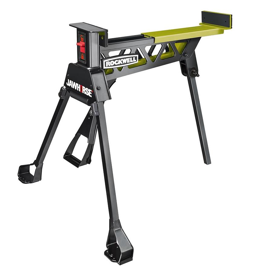 Shop ROCKWELL Jawhorse 35-in W x 39-in H Steel Adjustable Saw Horse ...