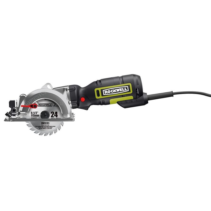 ROCKWELL 5-Amp 4-1/2-in Corded Circular Saw at Lowes.com