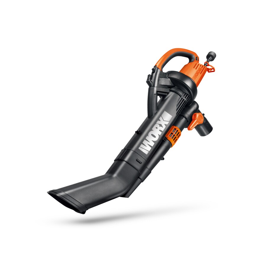 Shop WORX 12Amp 350CFM 210MPH HeavyDuty Corded Electric Leaf Blower Vacuum Kit Included at