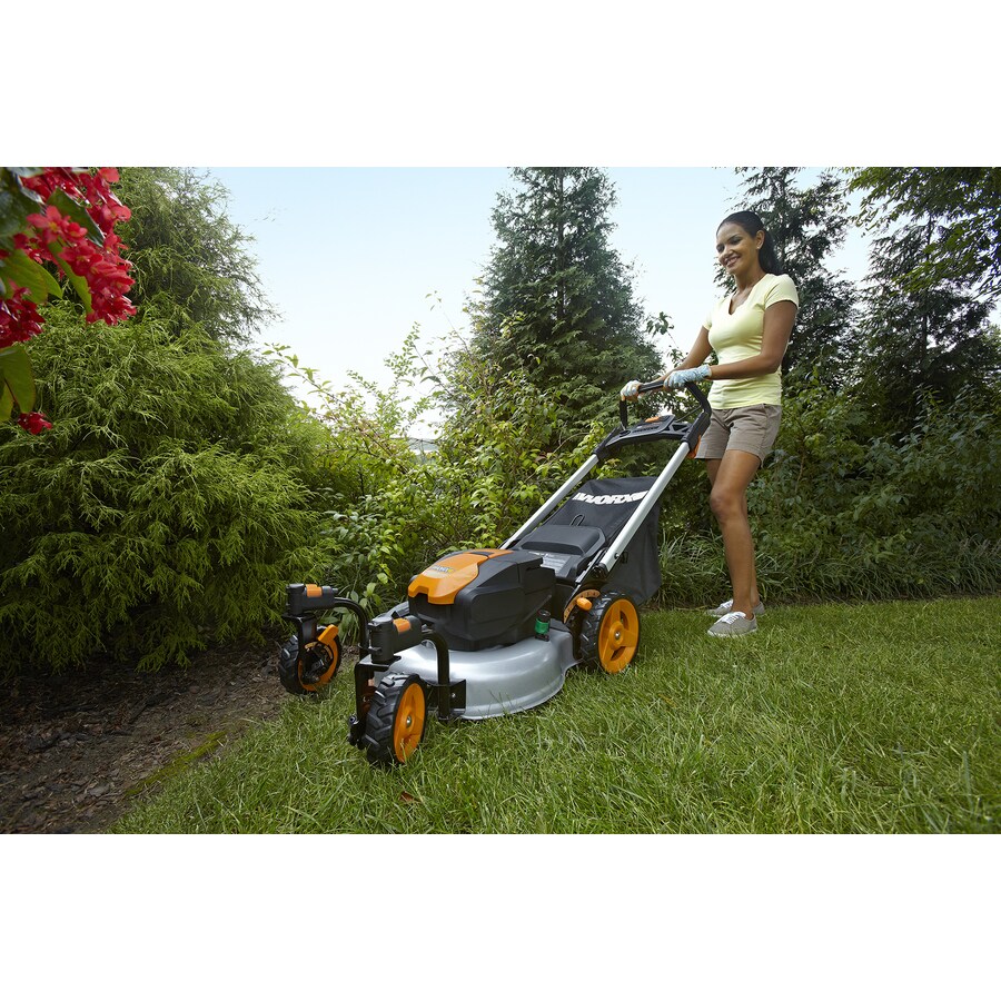 WORX 56 volt 19 in Cordless Lawn Mower at Lowes