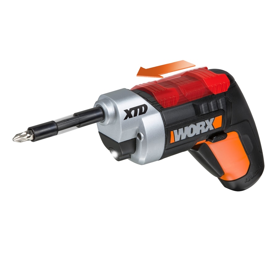 WORX SD Driver 4Volt 1/4in Cordless Drill (Charger Included and 1