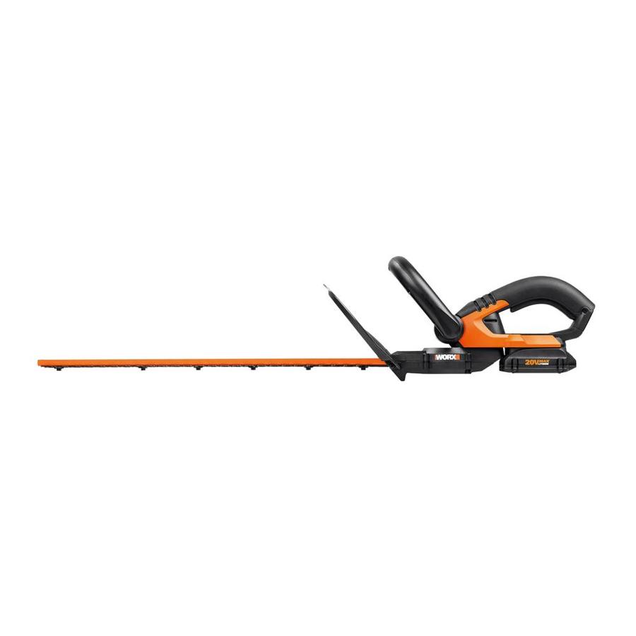 worx electric hedge trimmer