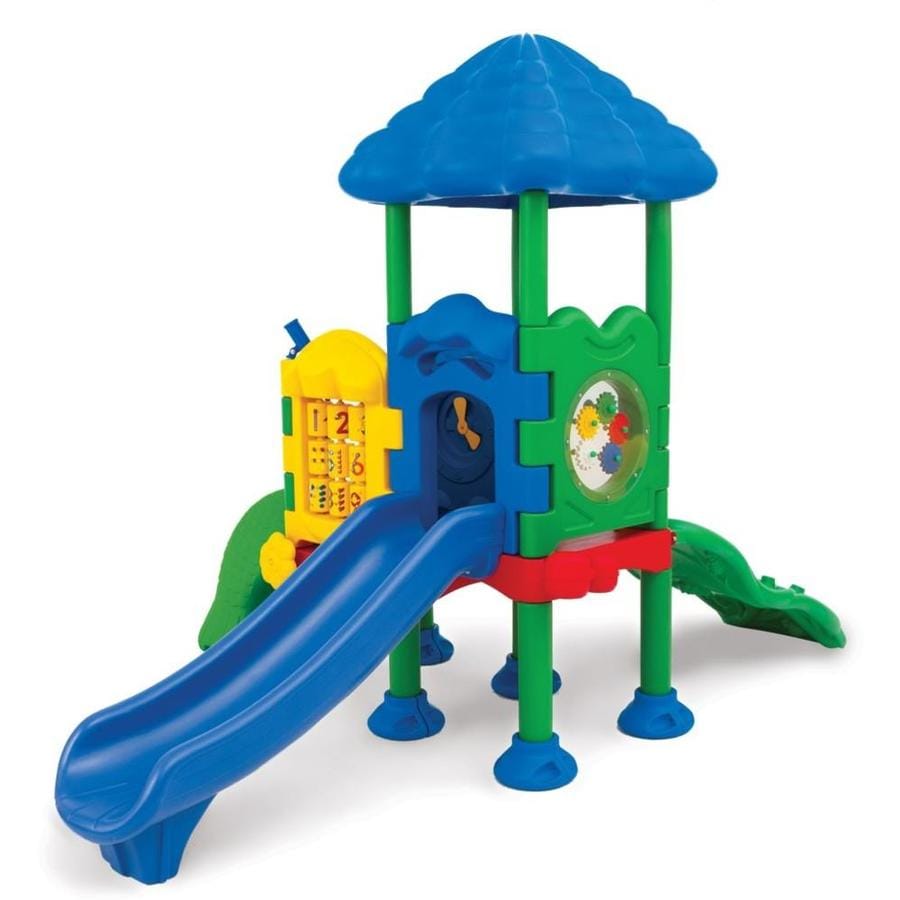 plastic outdoor playset