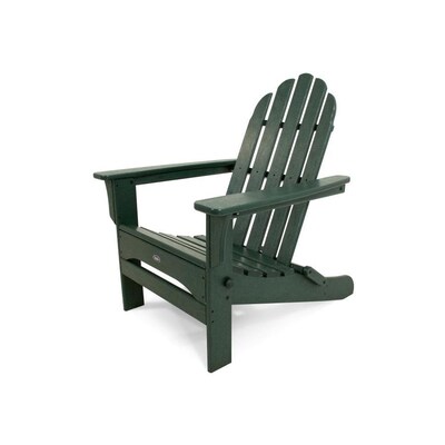Trex Outdoor Furniture Cape Cod Plastic Stationary Adirondack