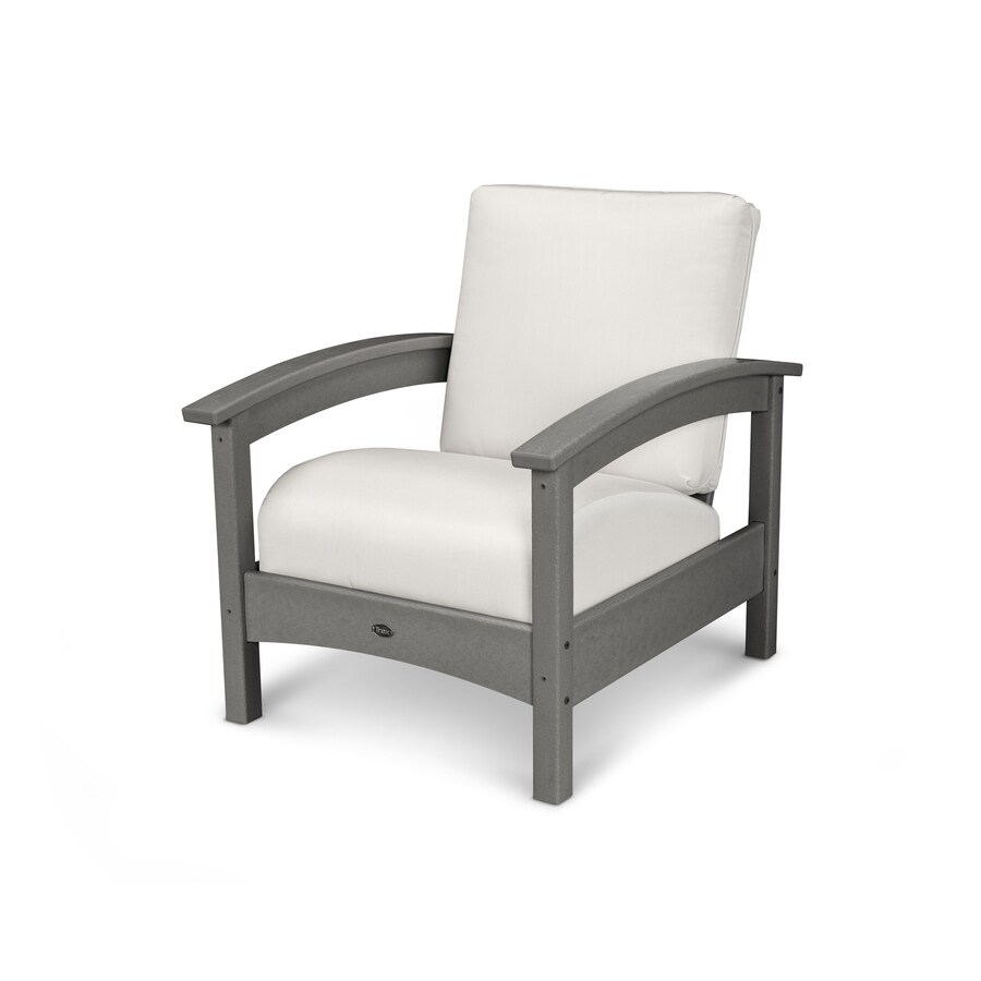 Trex Outdoor Furniture Rockport Stepping Stone/Bird's Eye Plastic Patio