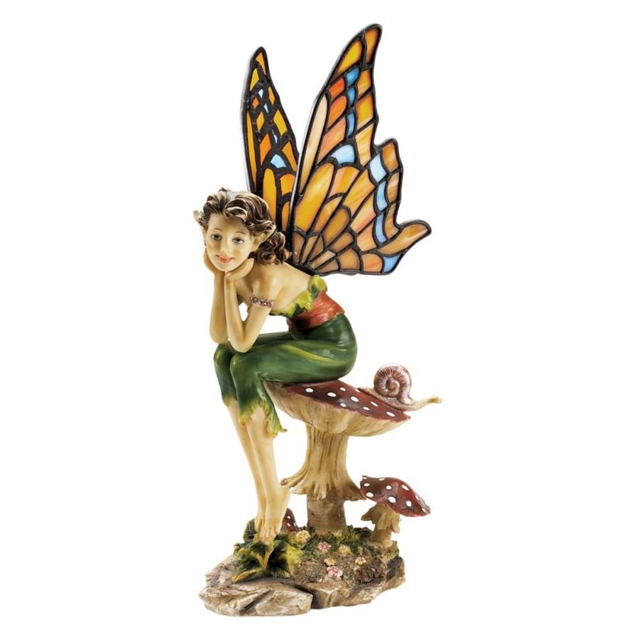 design toscano fiona the flower fairy garden statue