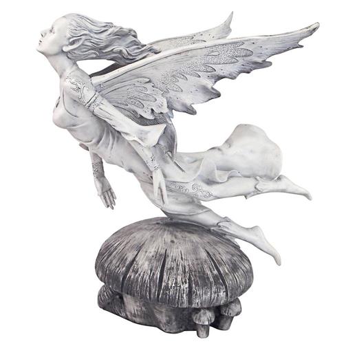 design toscano woodland fairy garden house statue