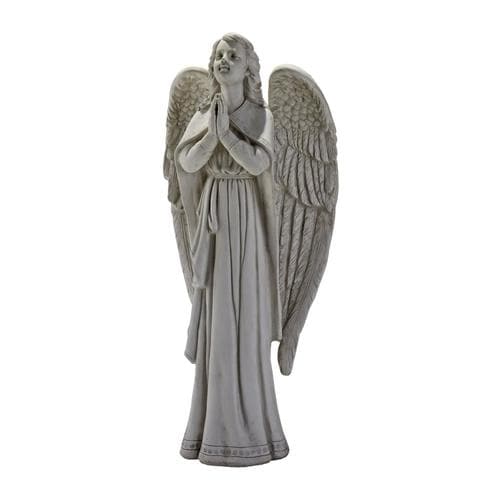 Design Toscano 33in H x 15in W Gray Angels and Cherubs Garden Statue