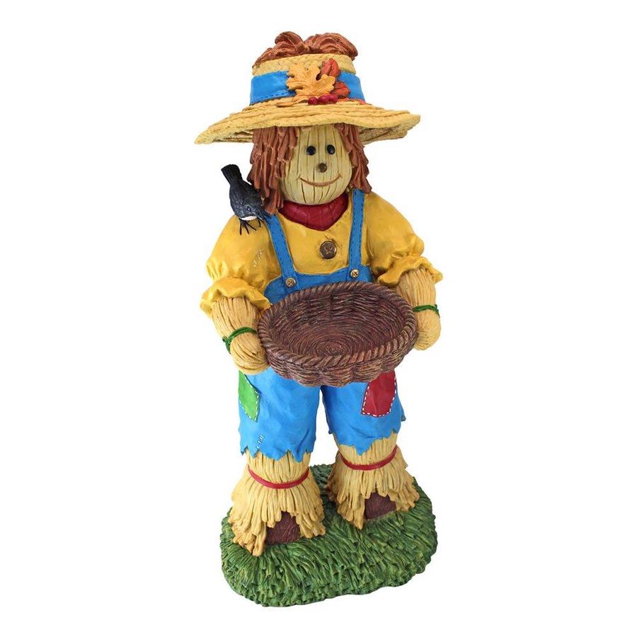 Design Toscano Hayman the Scarecrow Happy Harvest Scarecrow at