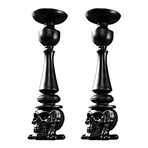 Design Toscano 1 Candle Resin Pillar Candle Holder in the Candle Holders department at