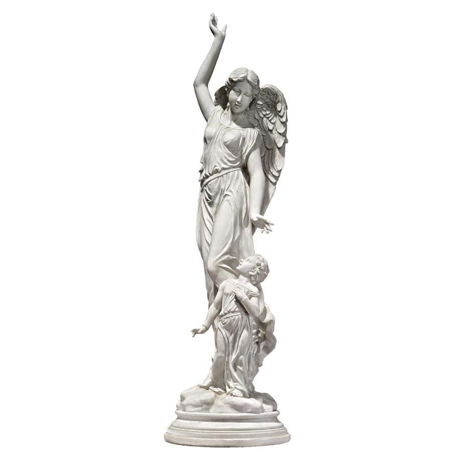 Design Toscano Queen Of Angels Guardian Angel Statue At