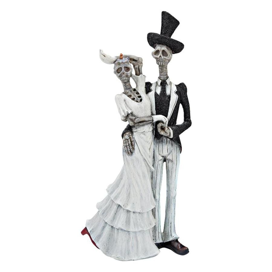 Design Toscano Bride And Doom Skeleton Bride And Groom Statue At