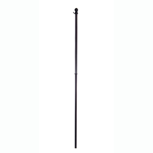 Metal Black Flag Pole at Lowes.com