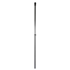 Rain or Shine 5.75-ft Black Metal House Flag Pole (2-pack)