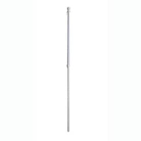 Rain or Shine 5.75-ft White Metal House Flag Pole