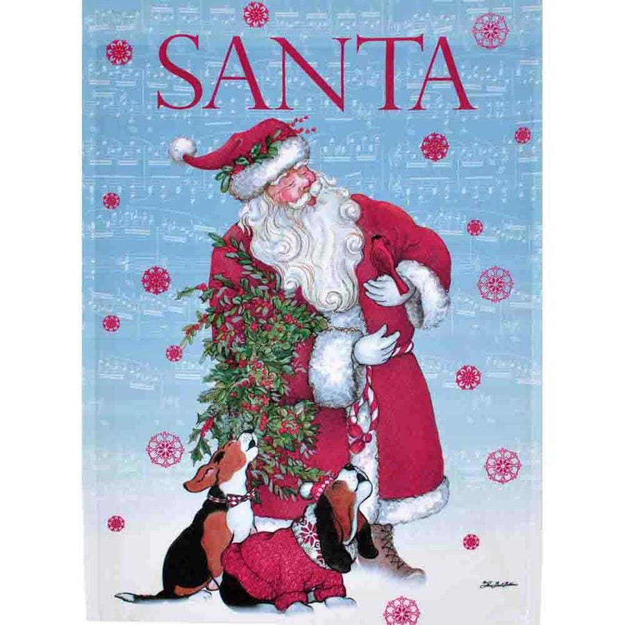 Shop Rain or Shine 1.04ft W x 1.5ft H Christmas Garden Flag at