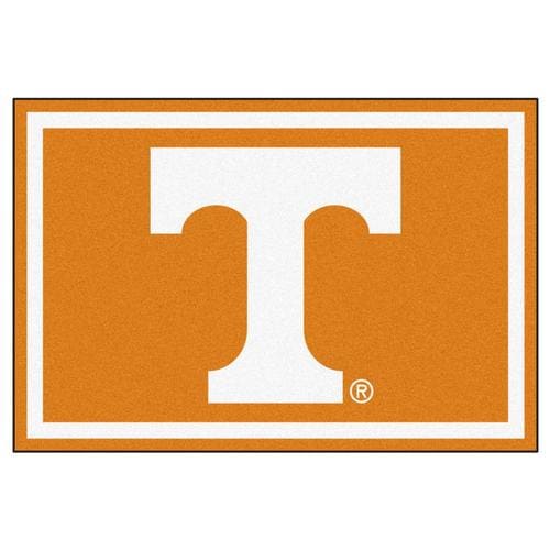 FANMATS Tennessee Volunteers University of Tennessee 5 x 8 Orange ...