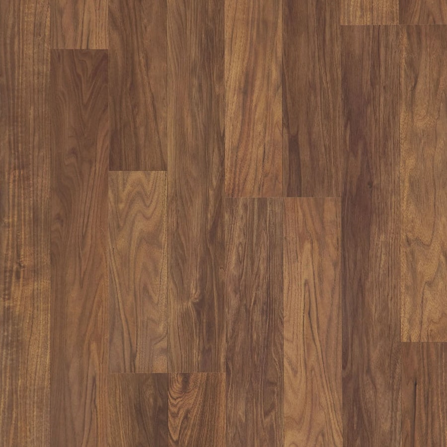 Natural Walnut 8 05 In W X 3 97 Ft L Smooth Wood Plank Laminate Flooring