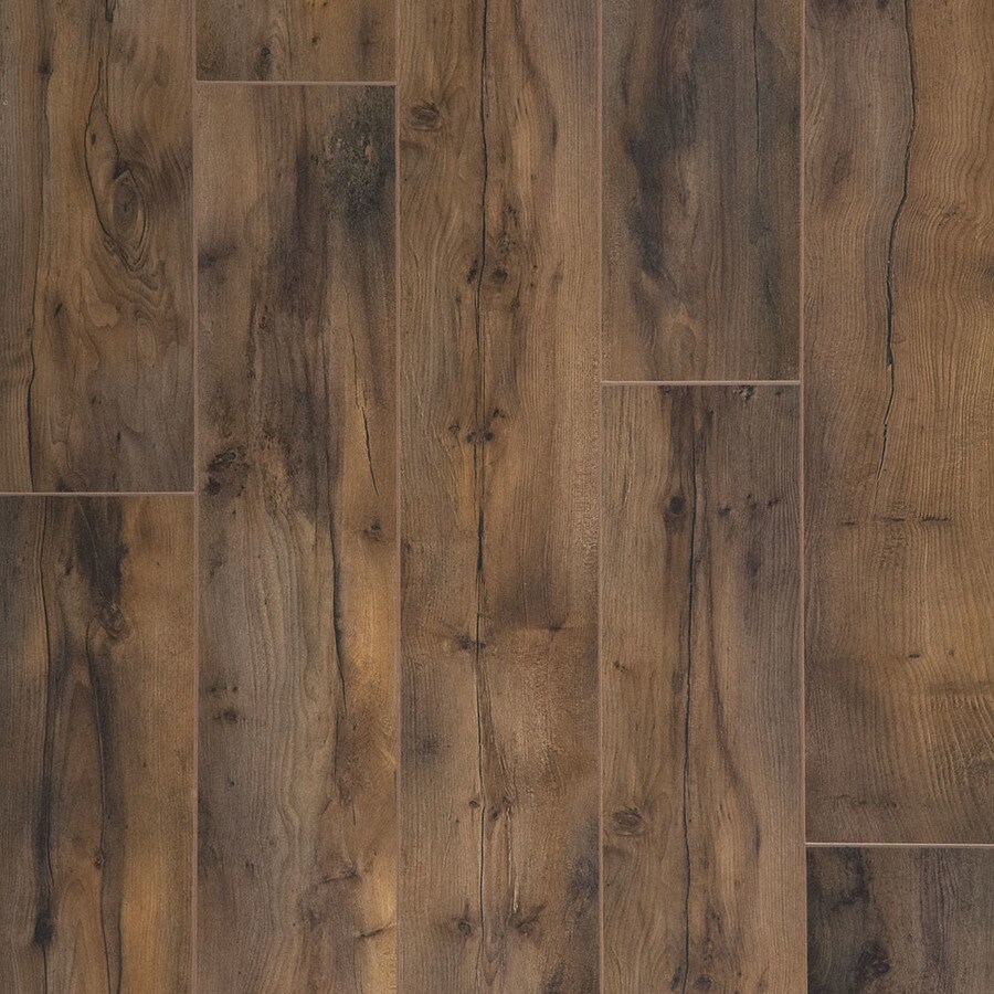 Allen + roth Winsome Tanned Yew Wood Planks Laminate Sample at
