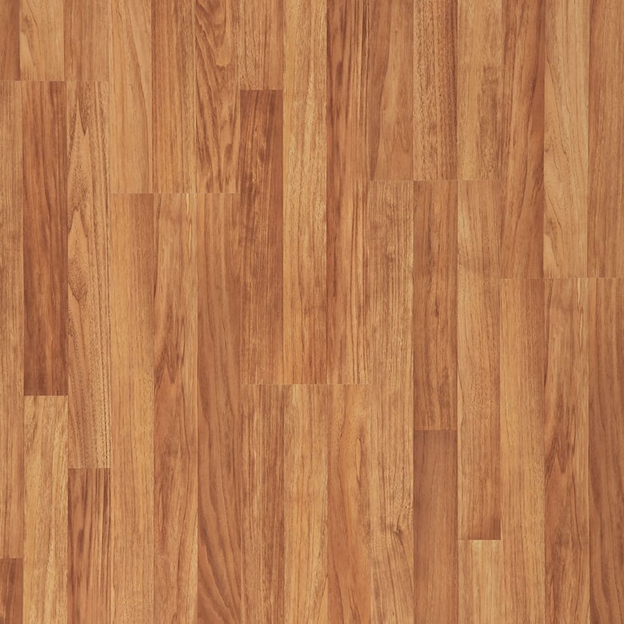 Style Selections Golden Oak 8 7 In W X 48 3 Ft L Embossed Wood