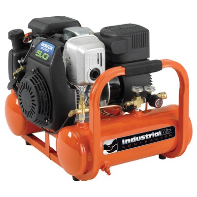 Industrial Air Industrial Air Contractor 4-Gallon Single Stage Portable Gas Horizontal Air Compressor