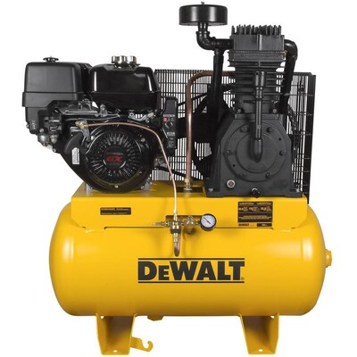 DEWALT 30-Gallon Two Stage Gas Horizontal Air Compressor
