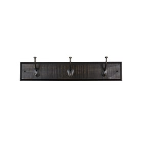 Black Rustic Coat Racks Stands At Lowes Sumner Street Home Hardware Hook Mounted Coat Rack