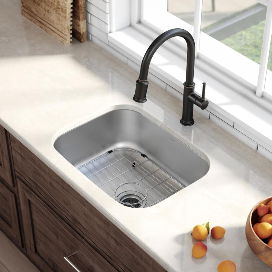 Kraus KBU12 Stainless-Steel-Kitchen-Sinks - View #3