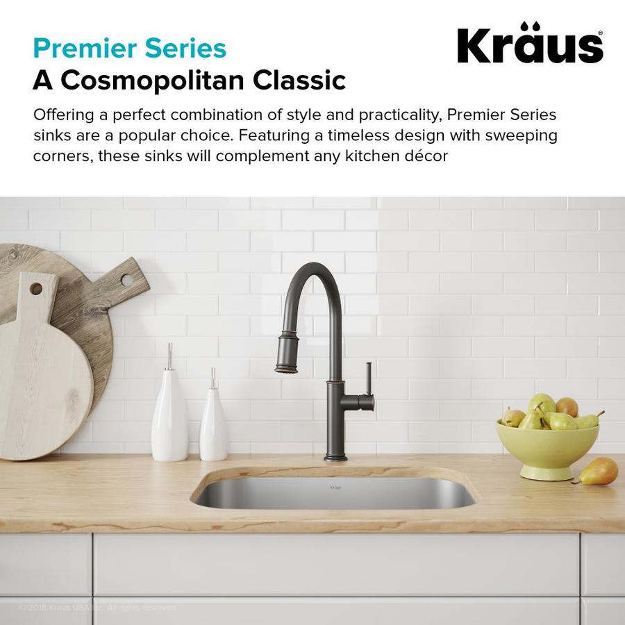 Kraus KBU12 Stainless-Steel-Kitchen-Sinks - View #5
