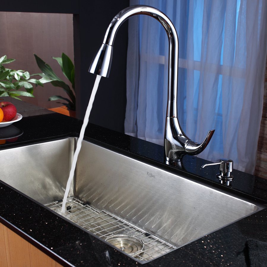 Kraus KHU100-30-1621-30CH Kitchen-Sinks - View #7