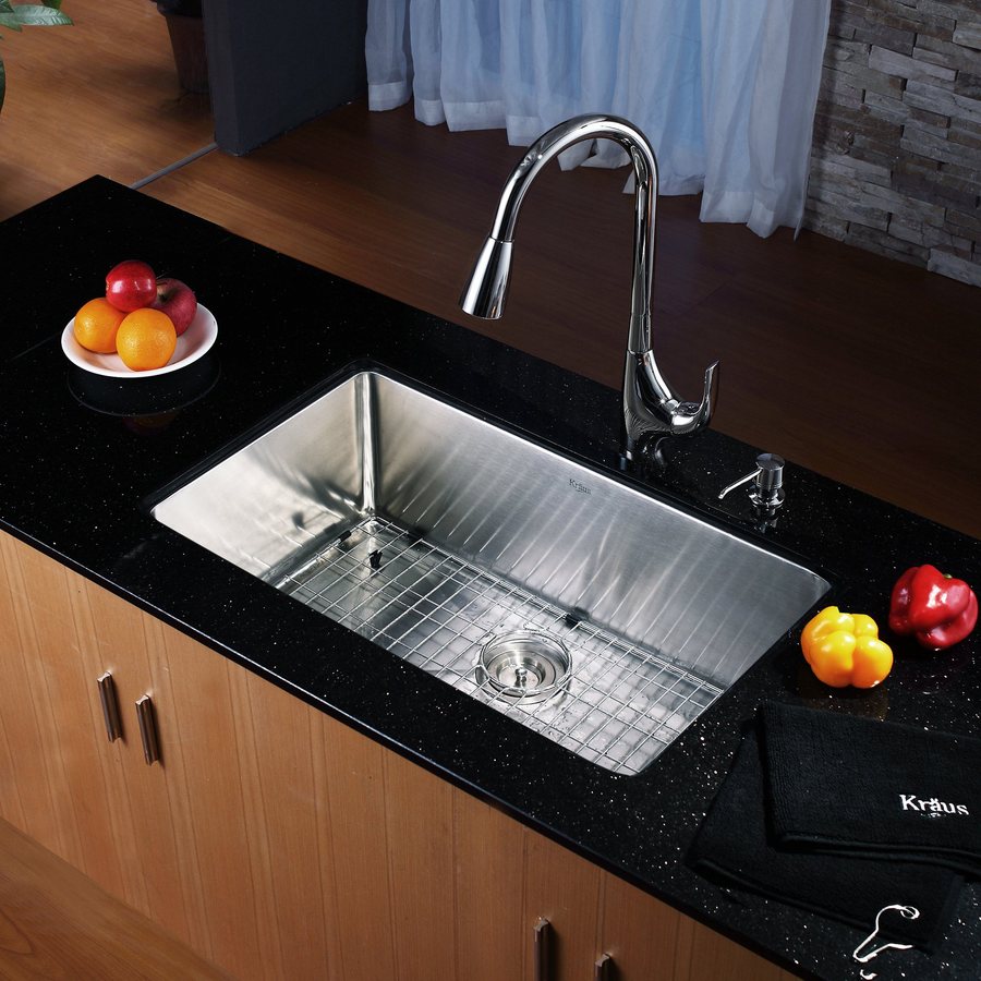 Kraus KHU100-30-1621-30CH Kitchen-Sinks - View #9