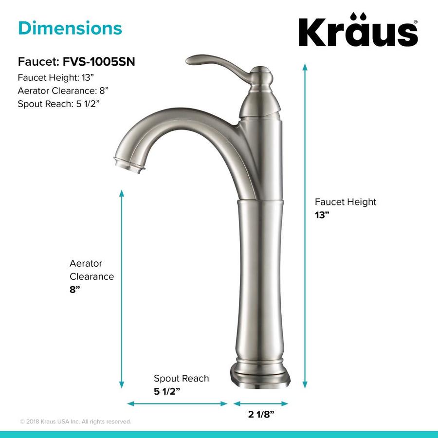 Kraus FVS-1005SN Lavatory-Faucets - View #6